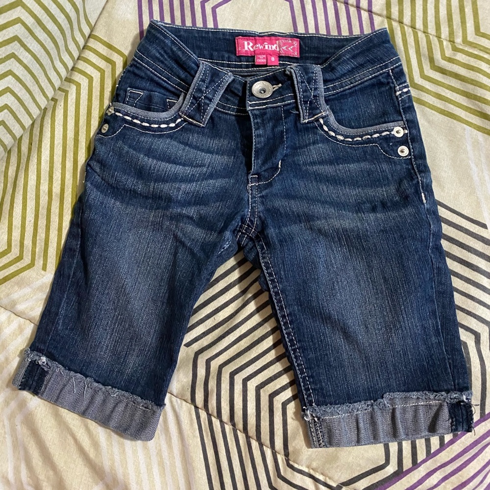 Girls Size 8 Capris
